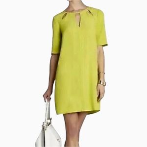 ‼️BcBgmaxazria Rosetta lemongrass cutout mini dress‼️
